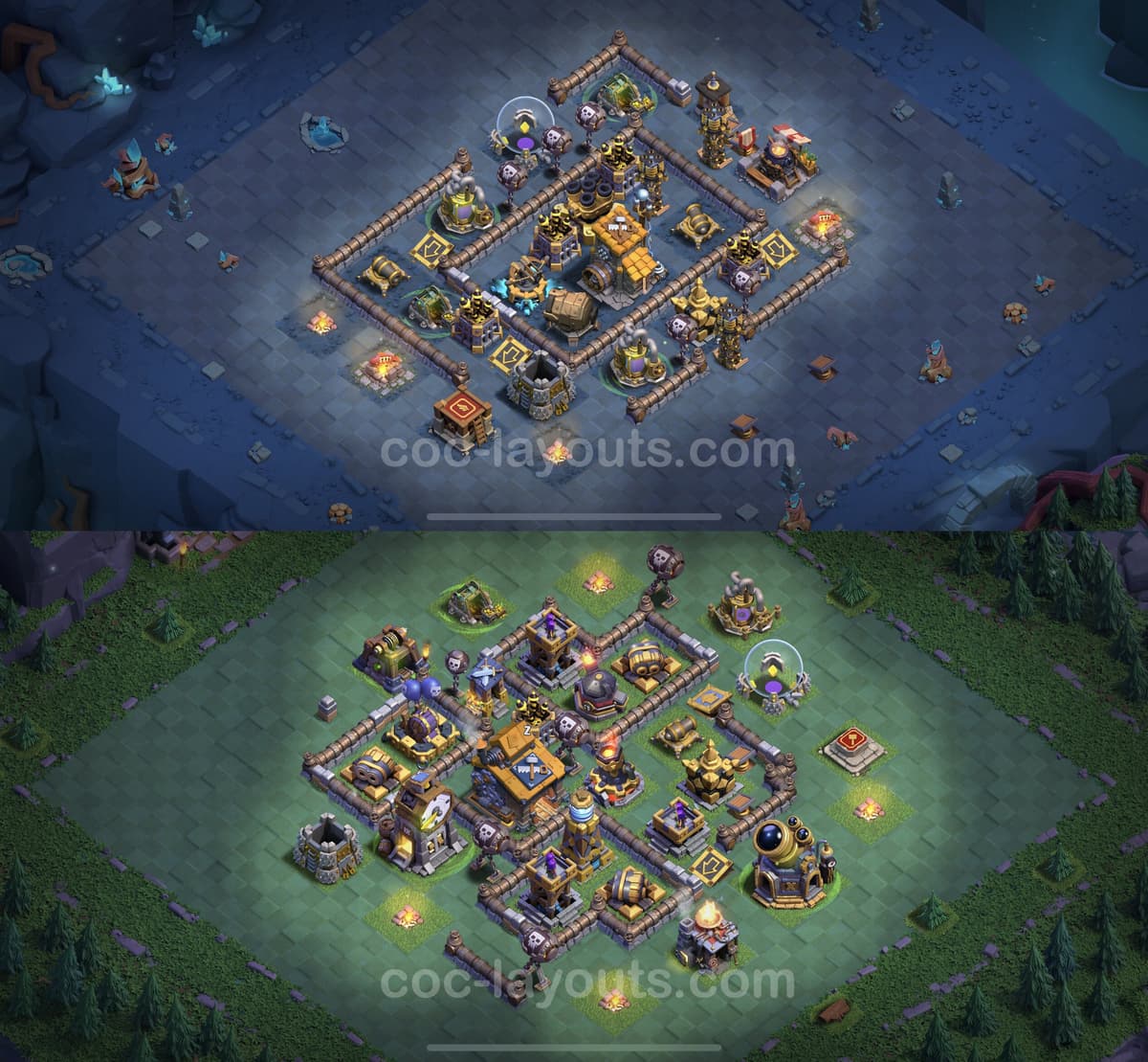 BH10 Top Rated Defense Base – Competitive Builder Hall Layout CoC 2026