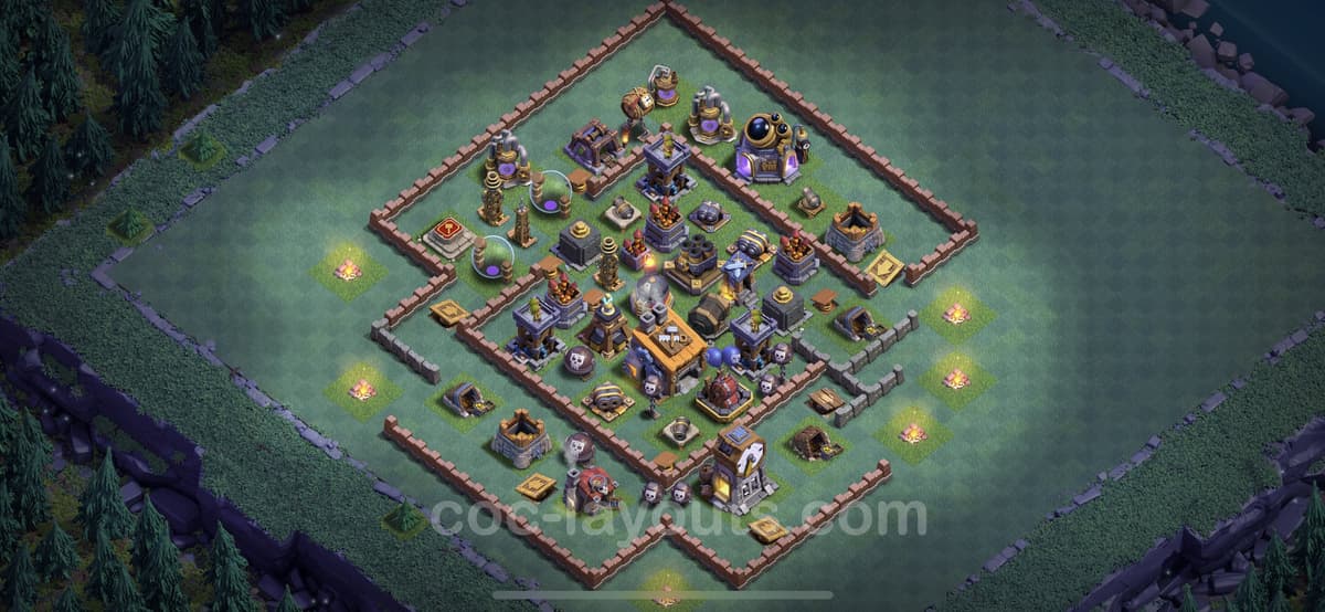 Dominate with This BH8 Builder Hall Base – Anti Everything 2025