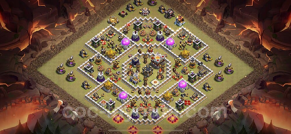 Anti 3-Star TH11 Base Layout | Best War Design 2026