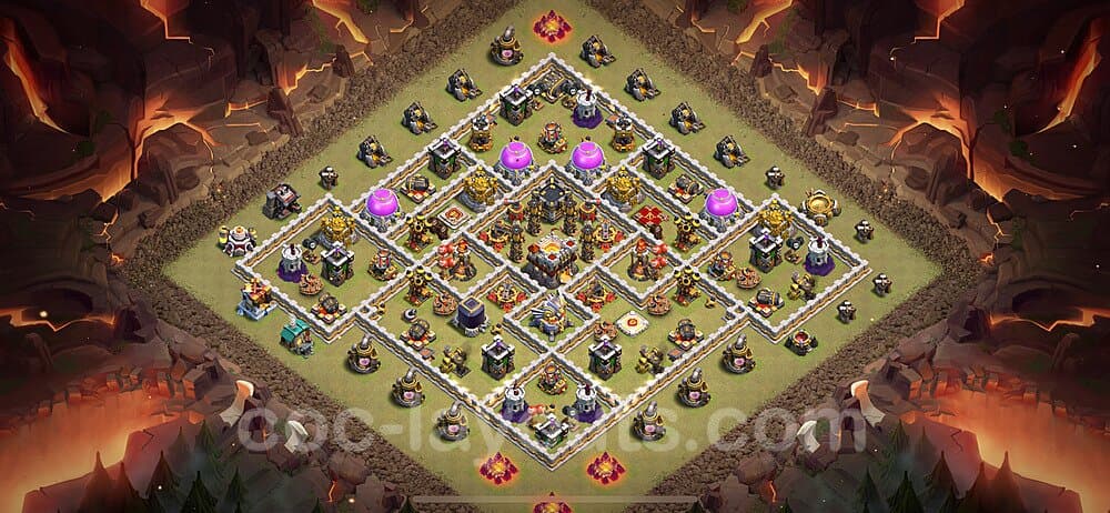 Anti Air Layout for TH11 β Proven War Base Updated 2026