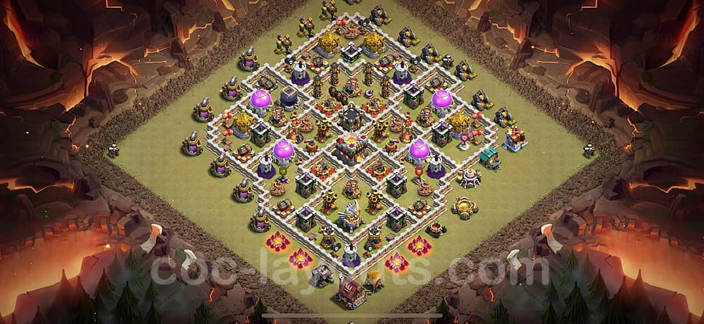 Hybrid Base Layout TH11 β Hybrid Defense Defensive Strategy Season 2026