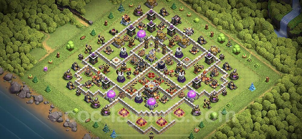 Hybrid Base Layout TH11 β Resource Protection Defensive Strategy CoC 2026