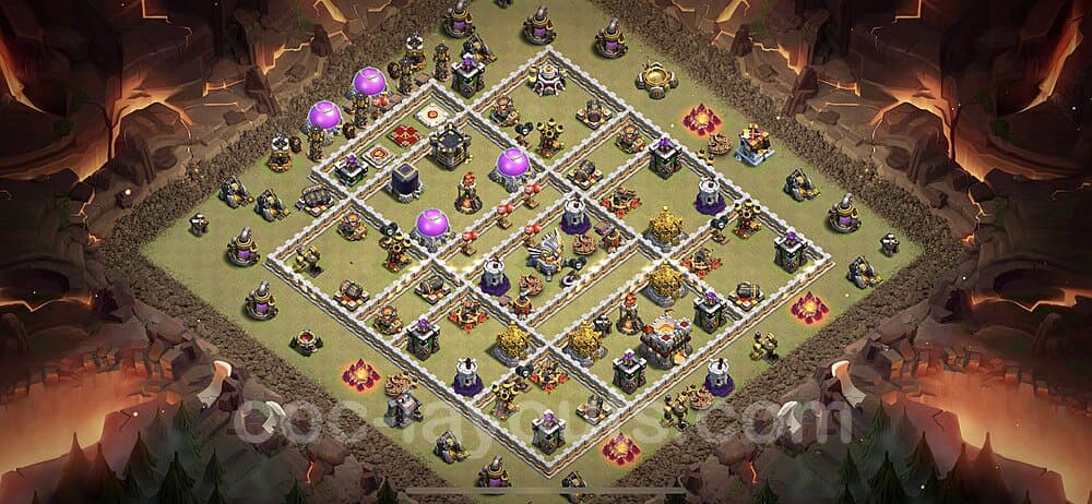 Ranked TH11 War Base β Solid Defense with Link 2025