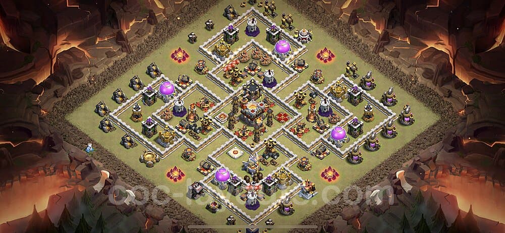 TH11 Base with Copy Link β Anti Air War Layout 2026