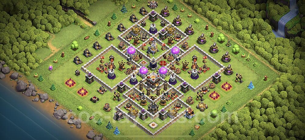 TH11 Defensive Hybrid Layout β Anti Everything with Link Season 2026