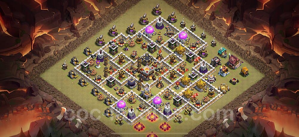 TH11 Hybrid Layout β Hybrid Defense Strategy & Base Link 2026