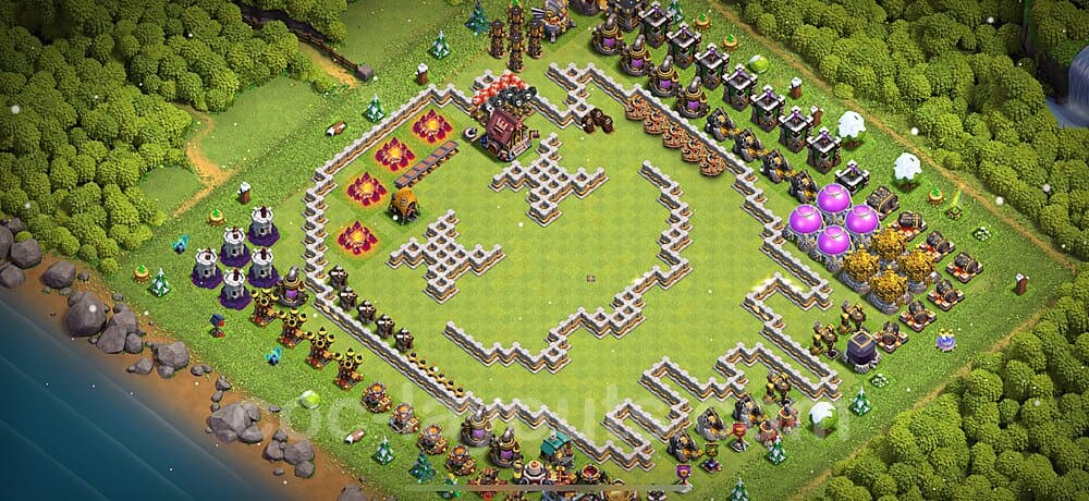 TH11 Solid Defense War Layout β Copy Link Included Season 2026