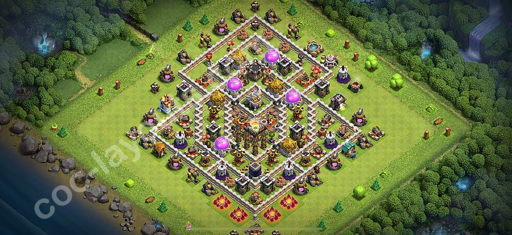 TH11 Trophy Pushing Base β Competitive Trophy Layout Updated 2026