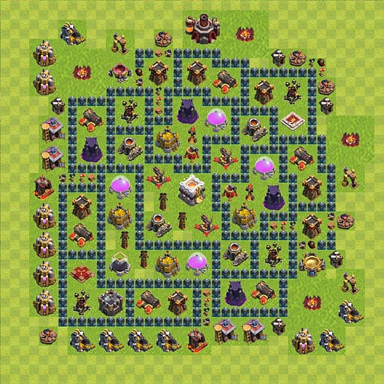 Top Rated TH11 Base β Trophy Pushing Trophy Design CoC 2026