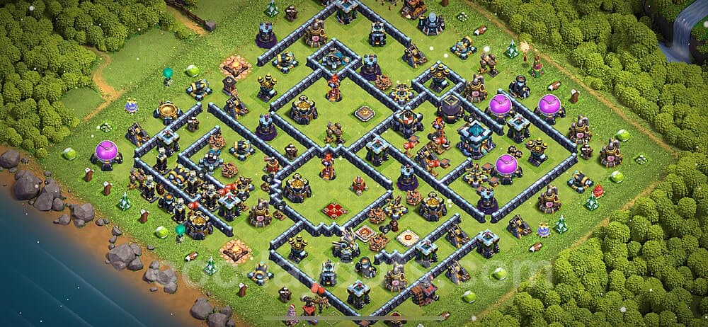 Top Rated TH13 Base β Anti 2-Star War Design Updated 2026
