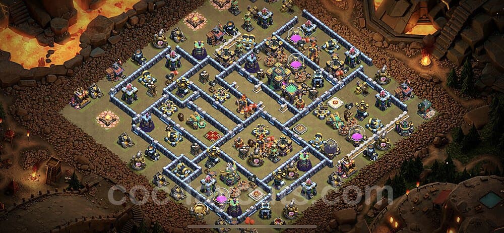 TH14 Anti Everything Base β Competitive War Layout Updated 2026