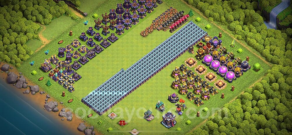 Dominate with This TH15 War Base – Solid Defense 2026