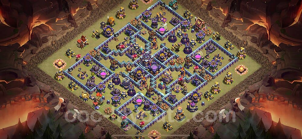Dominate with This TH15 War Base β Solid Defense CoC 2026