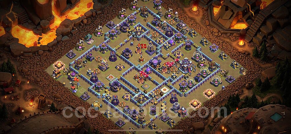 TH15 Defensive War Layout – Anti 3-Star with Link Updated 2026