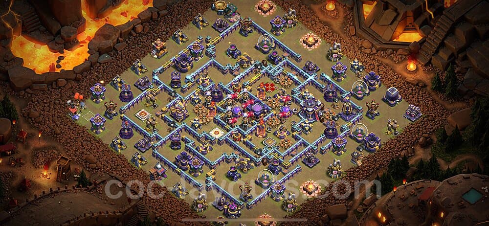 TH15 War Base with Link – Solid Defense Layout Updated 2026