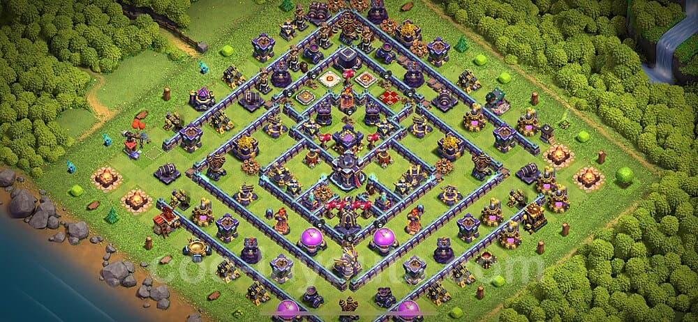 TH15 War Layout – Anti 3-Star Strategy & Base Link 2026