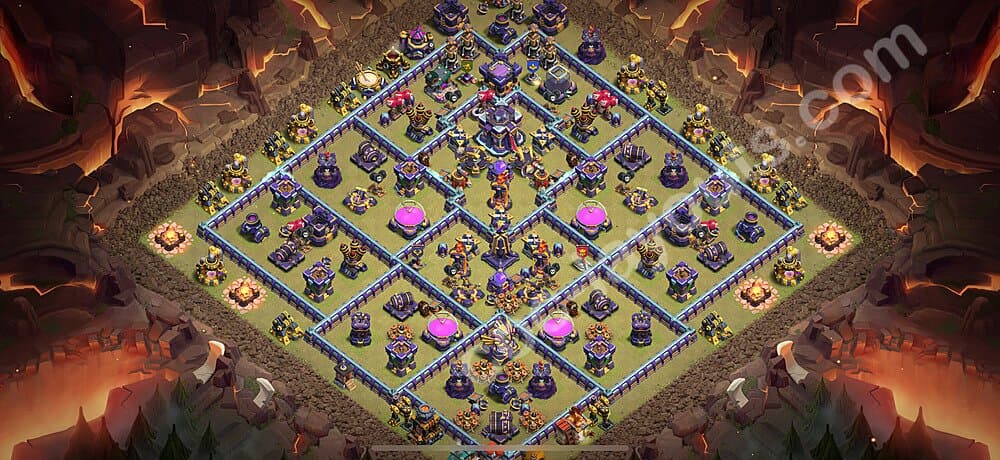War Base Layout TH15 β Anti 3-Star Defensive Strategy 2025