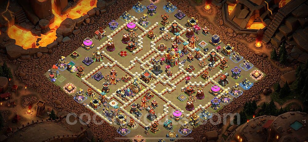 TH16 Anti Everything Base β Award-Winning War Layout Season 2026