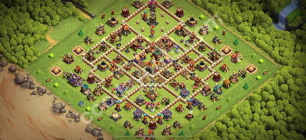 TH16 Trophy Base with Link β Legend League Layout Updated 2026