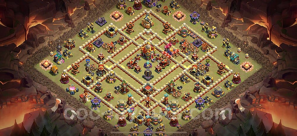 TH16 War Setup β Solid Defense Defensive Layout CoC 2026