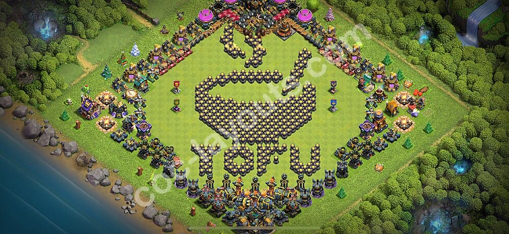 TH17 Defensive War Layout β Solid Defense with Link Updated 2026