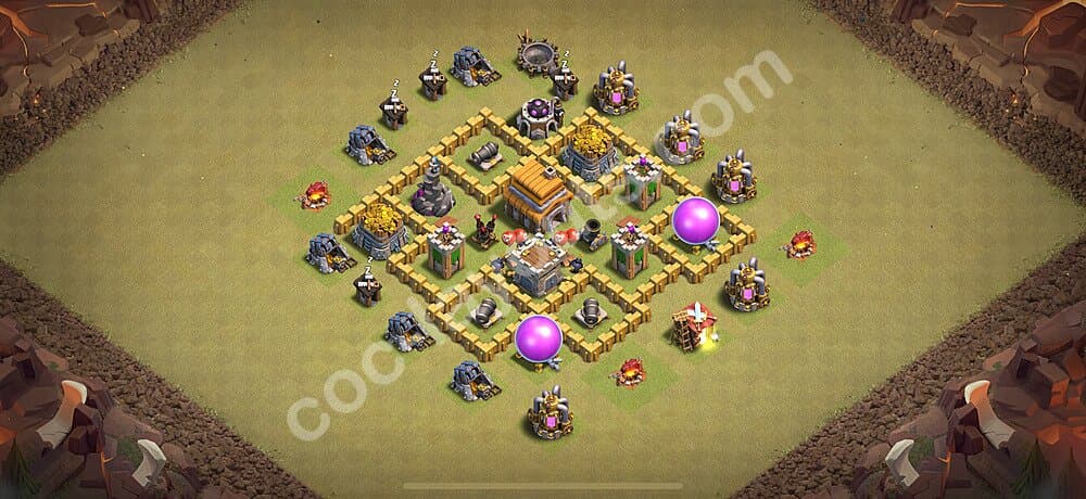 TH5 Anti 2-Star War Layout β Copy Link Included Season 2026