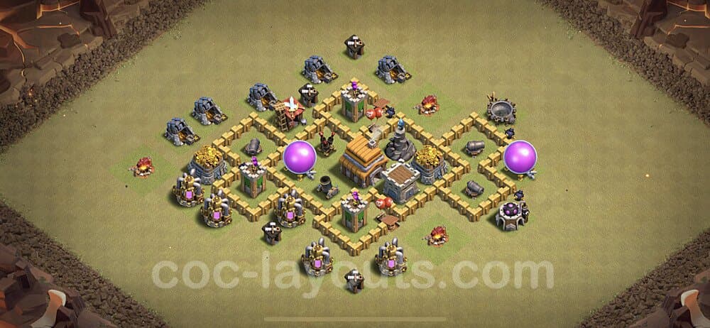 TH5 Anti Everything Base β Competitive War Layout Season 2026