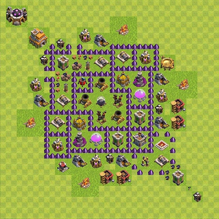 Resource Protection Farming Base for TH7 – Instant Copy Link 2025