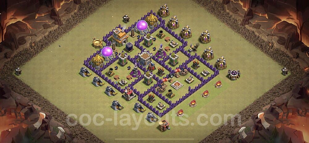 TH7 War Base Blueprint β Anti Everything Edition Updated 2026