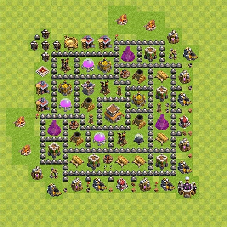 Ranked TH8 Trophy Base β Trophy Pushing with Link Updated 2026