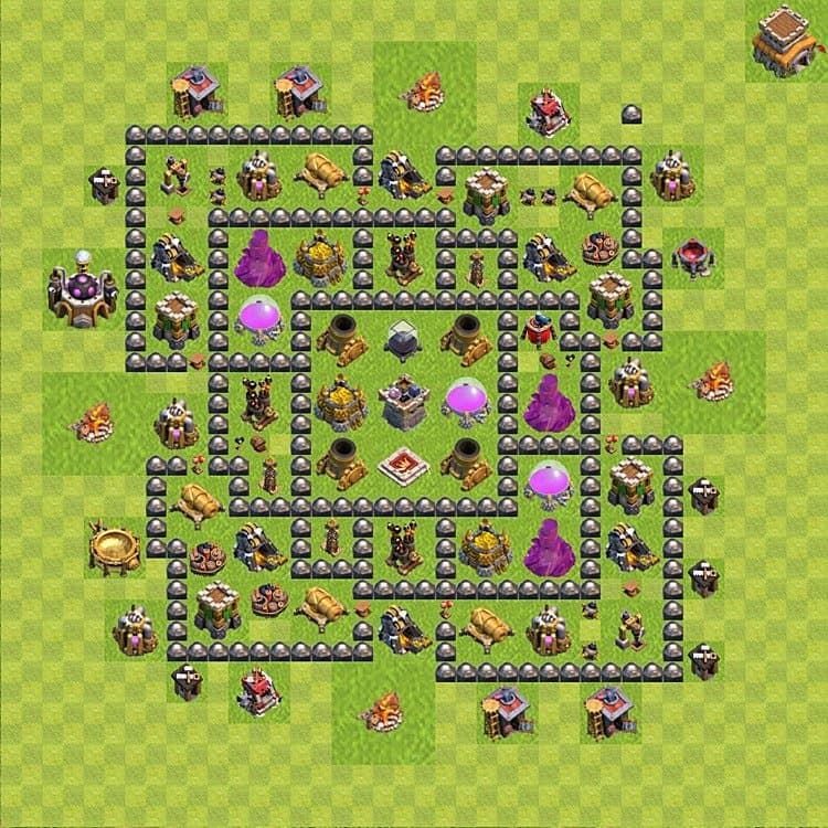 TH8 Farming Base Blueprint β Resource Protection Edition 2026
