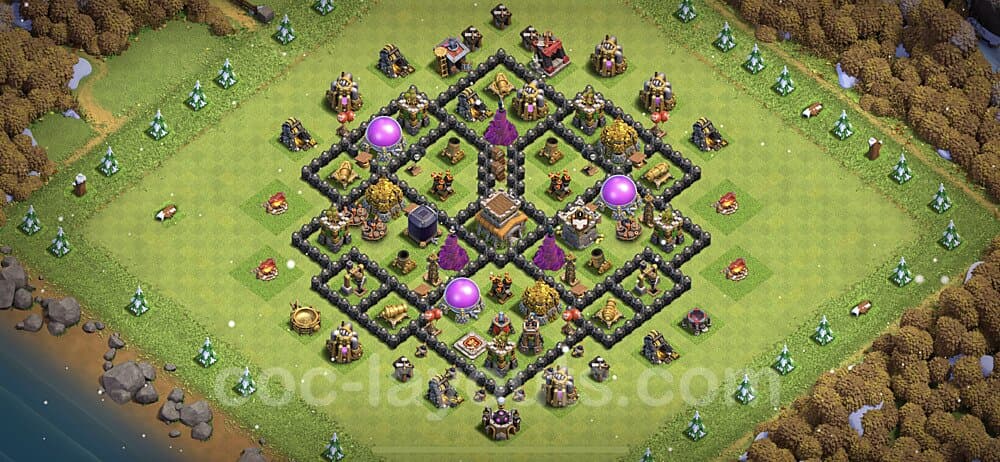 TH8 Farming Base Plan β Anti Everything with Base Link 2025