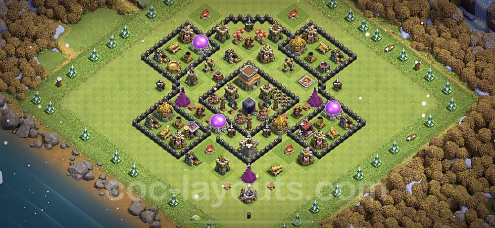 TH8 Trophy Pushing Base Design – Top Hybrid Layout 2026