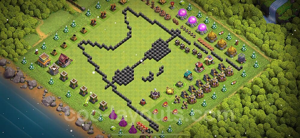 Top Rated TH8 Base β Solid Defense War Design Updated 2026