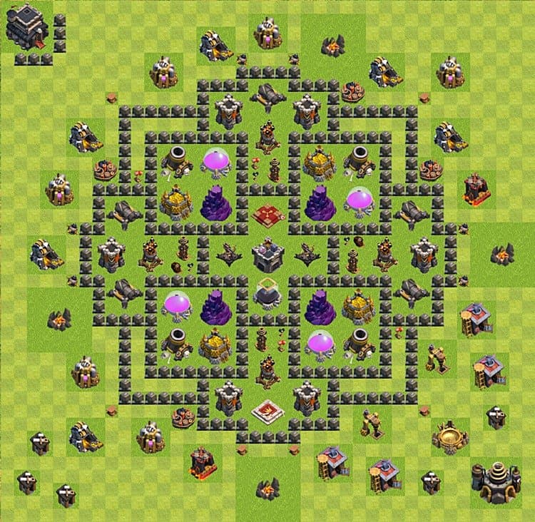 Best TH9 Farming Base β Resource Protection Plan Season 2026