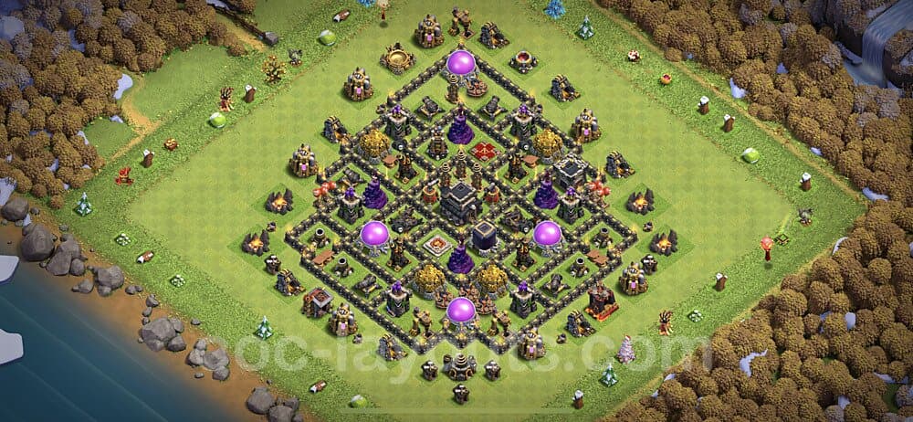 Pro TH9 Hybrid Design β Anti Everything Base Link CoC 2026