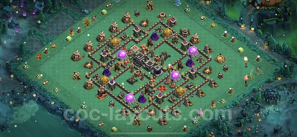 Strongest TH9 Hybrid Base β Resource Protection Guide 2025