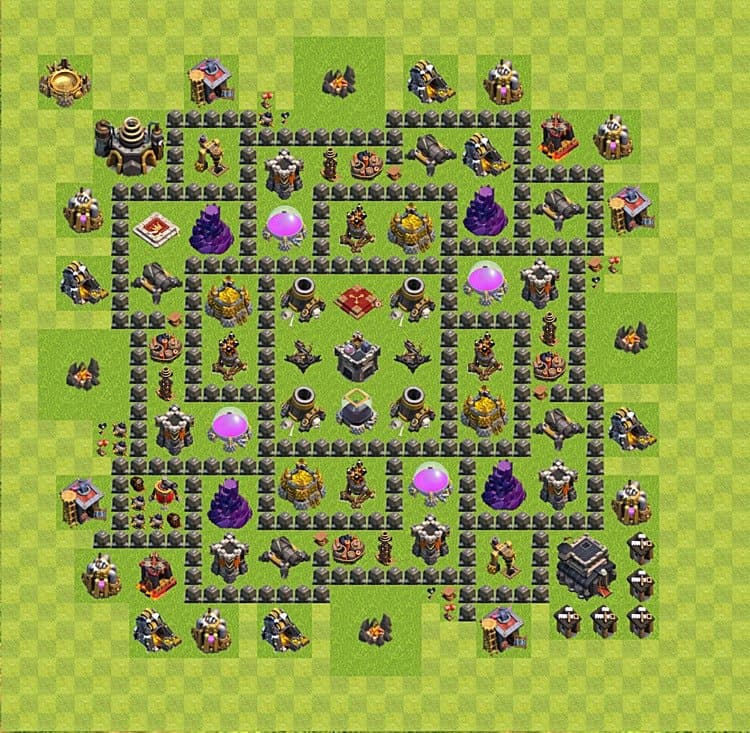 TH9 Farming Layout β Resource Protection Strategy & Base Link CoC 2026