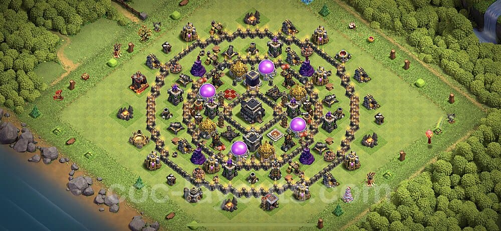 Ultimate TH9 Hybrid Base β Anti Air with Copy Link Updated 2026